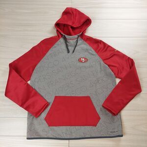 San Francisco 49ers Nike‎ Therma Fit Hoodie Adult Large NFL Football Fleece